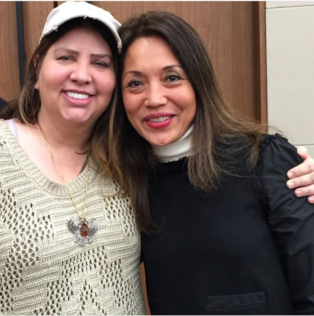 Theta Healing founder Vianna Stibal with Rosan Cruz